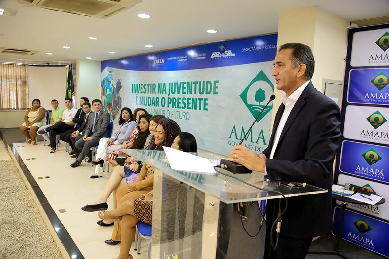 Governador do Amapá, Waldez Góes, destacou que a luta dos jovens amapaenses é bandeira do governo