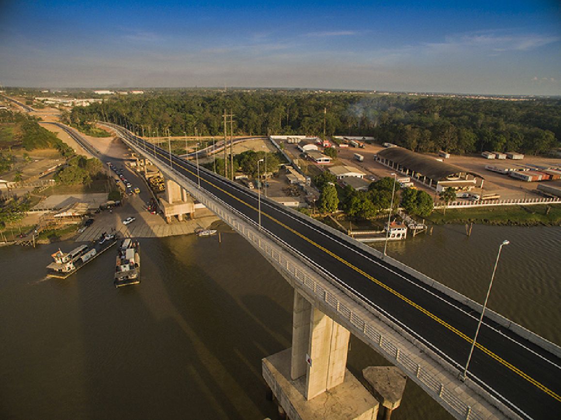 Área metropolitana com três municípios ganhou força com a inauguração da Ponte da Integração