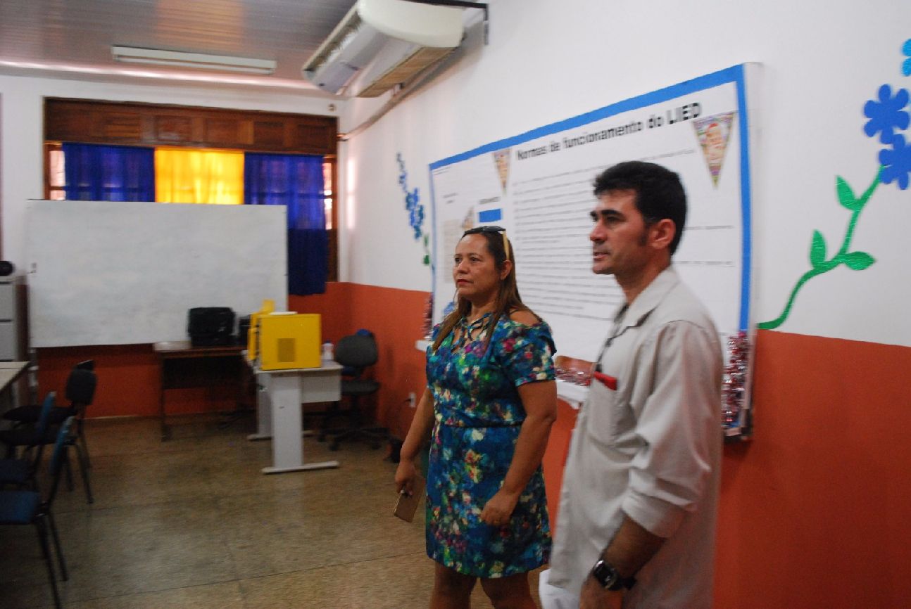 A primeira escola a ter o sistema instalado é a Rodoval Borges, no bairro Fonte Nova