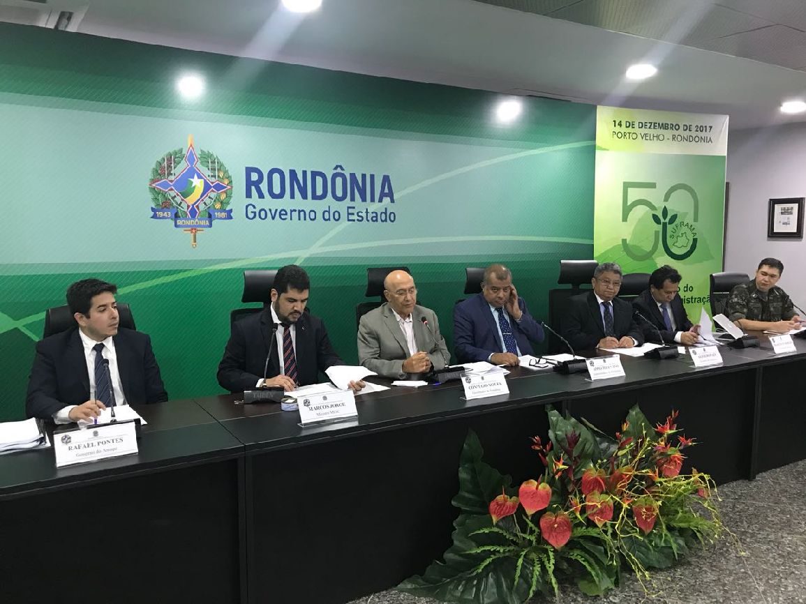 O Amapá foi representado pelo secretário de Estado Ciência e Tecnologia , Rafael Pontes (à esq.).