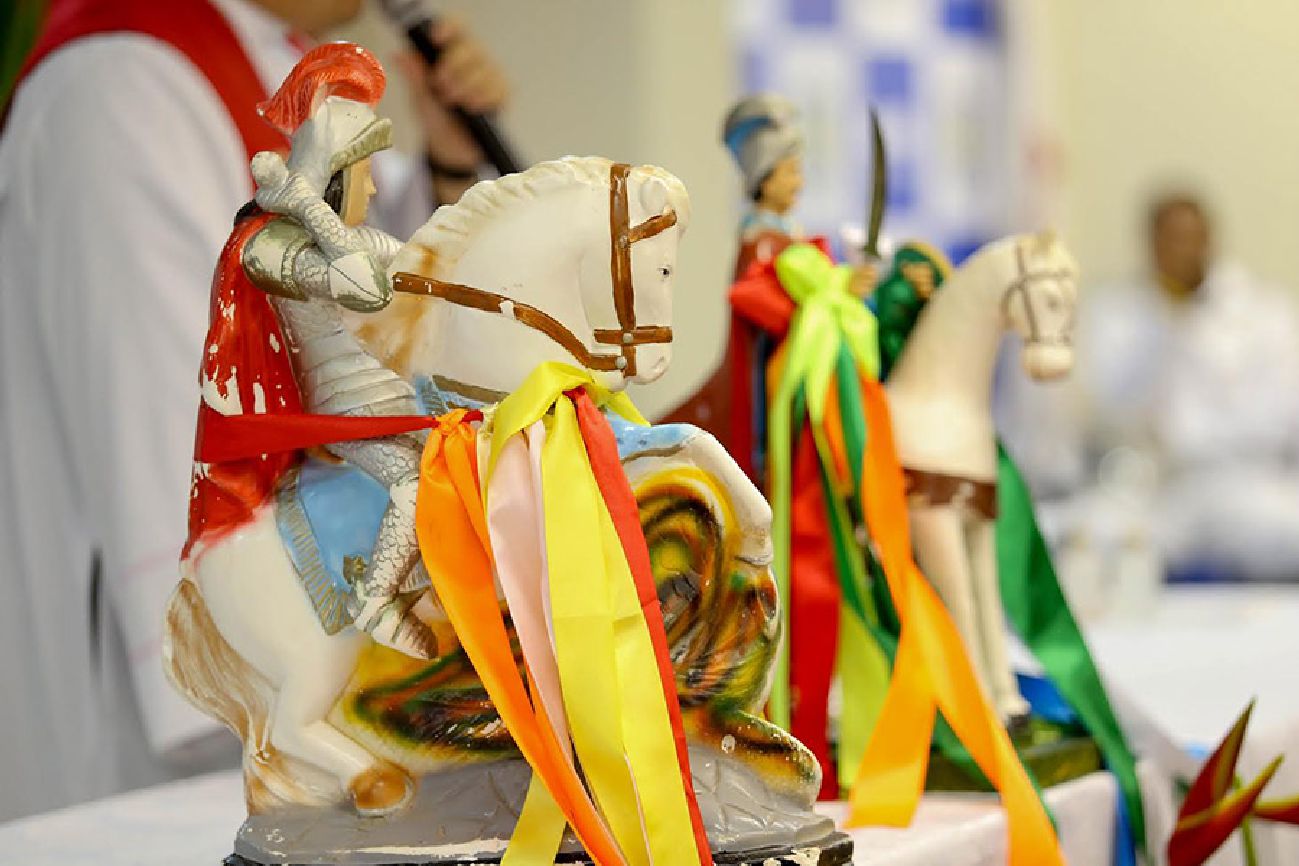 Peregrinação das imagens é uma forma de divulgar a Festa de São Tiago e a cultura do povo mazaganense