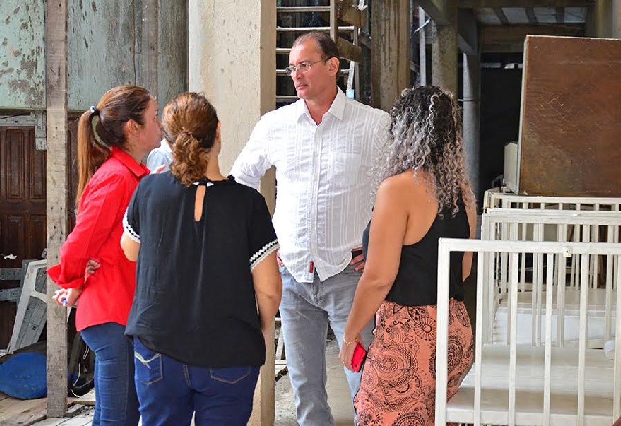 Durante a vistoria no HCA, ocorrida nesta quinta-feira, o secretário também anunciou a entrega de novos leitos