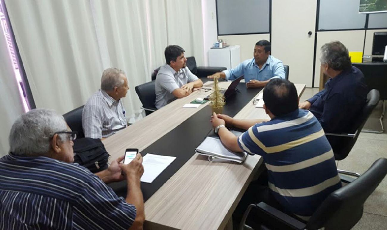 Prefeito de Mazagão reuniu com o diretor-presidente e técnicos da Agência de Desenvolvimento Econômico