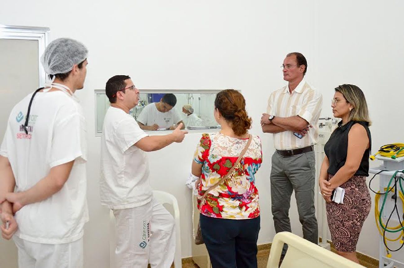Diagnóstico situacional foi feito durante visita técnica na unidade hospitalar