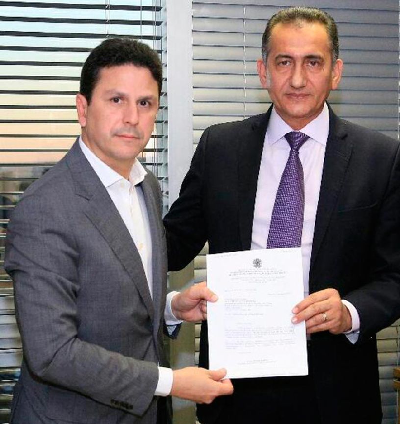 Governador Waldez Góes reuniu com o ministro Bruno Araújo, para tratar da situação das famílias vítimas do incêndio