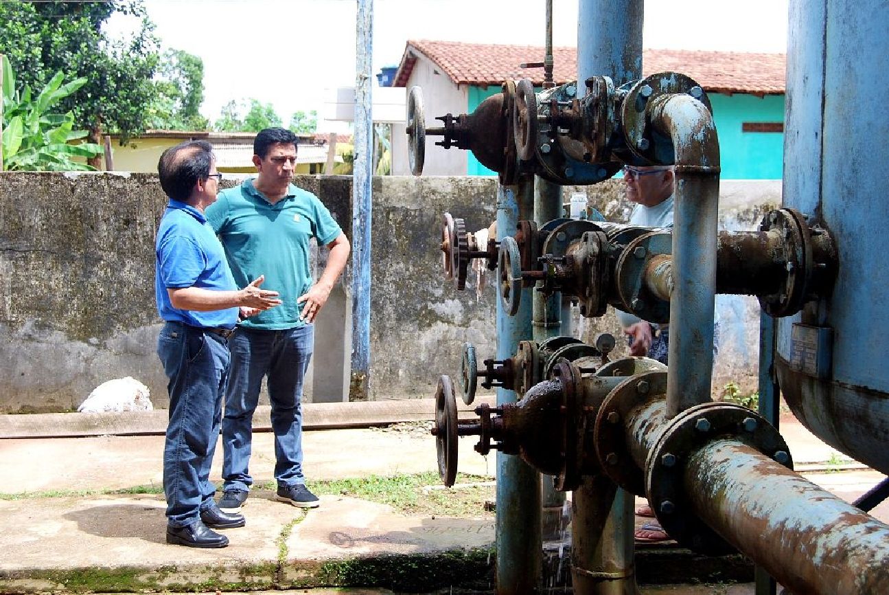 Diretores da Caesa avaliaram sistemas de abastecimento de água de cinco municípios do Estado