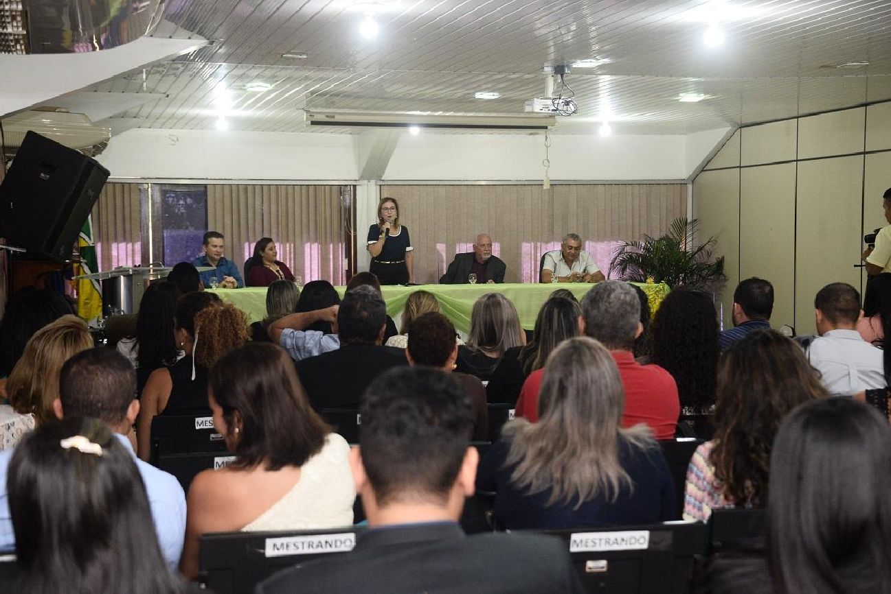 Aula inaugural aconteceu na Escola de Administração Pública do Amapá.
