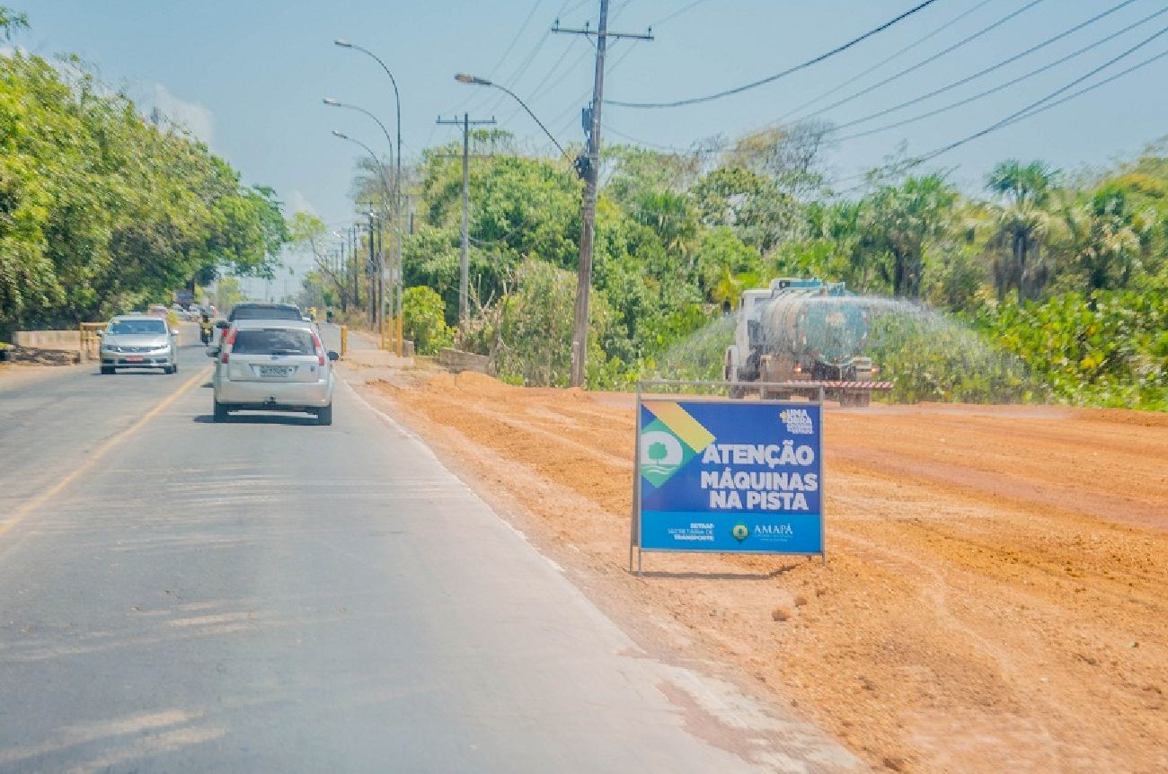 Uma obra de grande impacto que beneficia diretamente 60 mil pessoas que vivem em bairros daquela região, além de ser rota de boa parte da população que mora nos municípios de Santana e Mazagão.