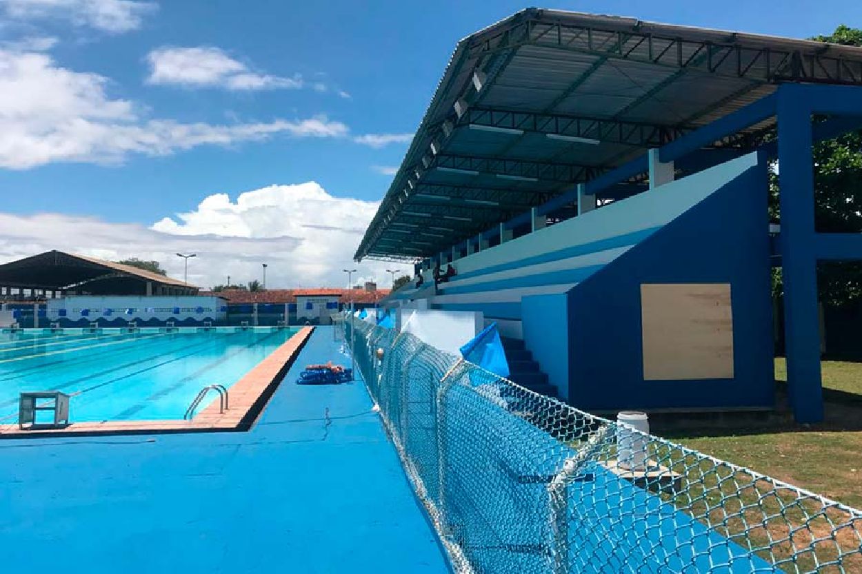 Complexo da Piscina Olímpica é a principal referência para a prática dos esportes aquáticos no Estado