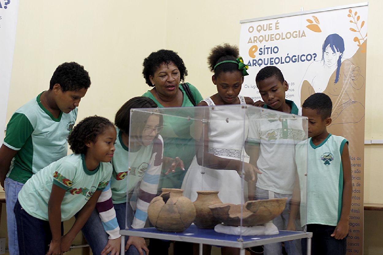 Material exposto foi encontrado em 2010, na comunidade, com a ajuda de moradores da região
