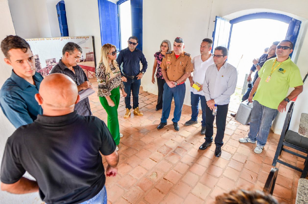 Objetivo da vistoria foi analisar o sistema de prevenção e combate a incêndio do principal monumento histórico do Amapá