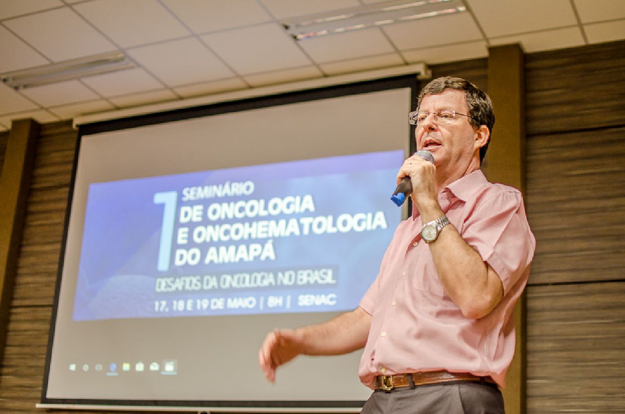 Um dos palestrantes, Jairo Cartum, percebeu que o Amapá tem uma equipe engajada e disposta a evoluir em todas as áreas da oncologia