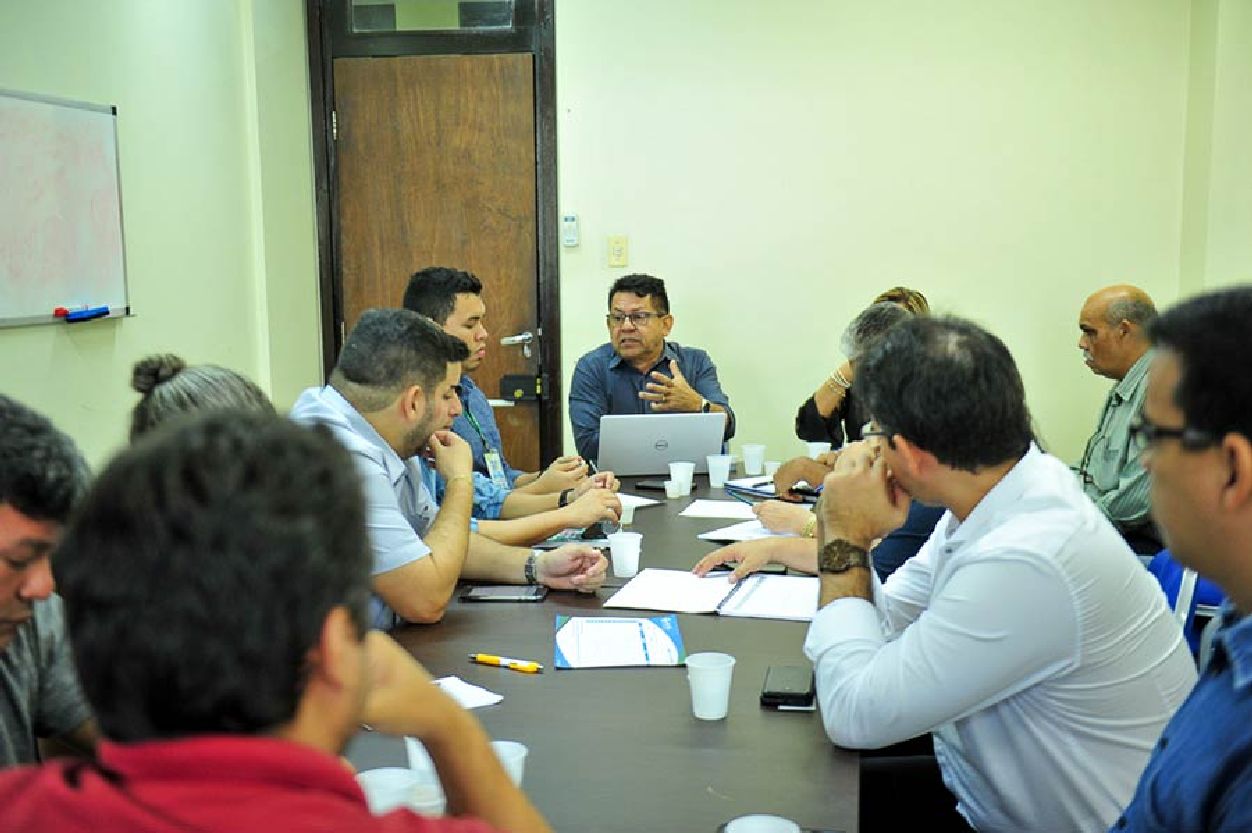 Representantes dos órgãos que compõem a força-tarefa participaram de uma reunião nesta quarta-feira, no Palácio do Setentrião