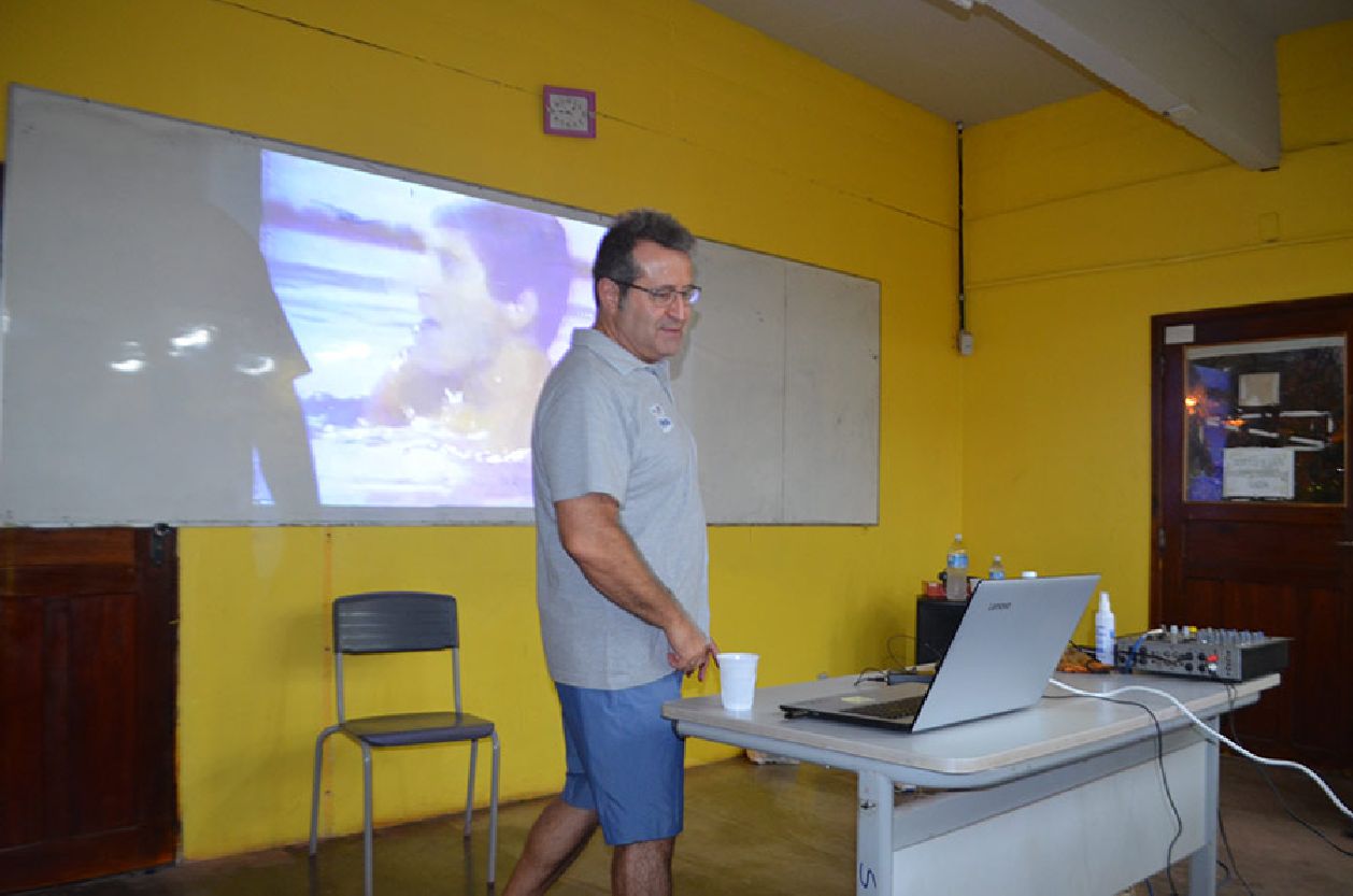 Ricardo Prado veio ao Estado compartilhar experiências para que sejam aplicadas na natação amapaense