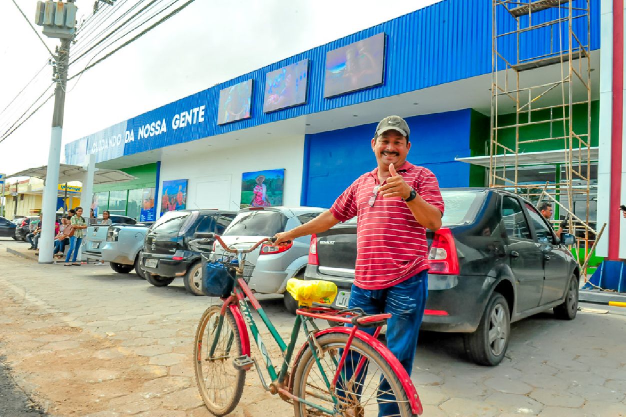 'Para a unidade da Zona Oeste posso vir até de bicicleta', comemorou o autônomo Assunção Rodrigues, 50 anos