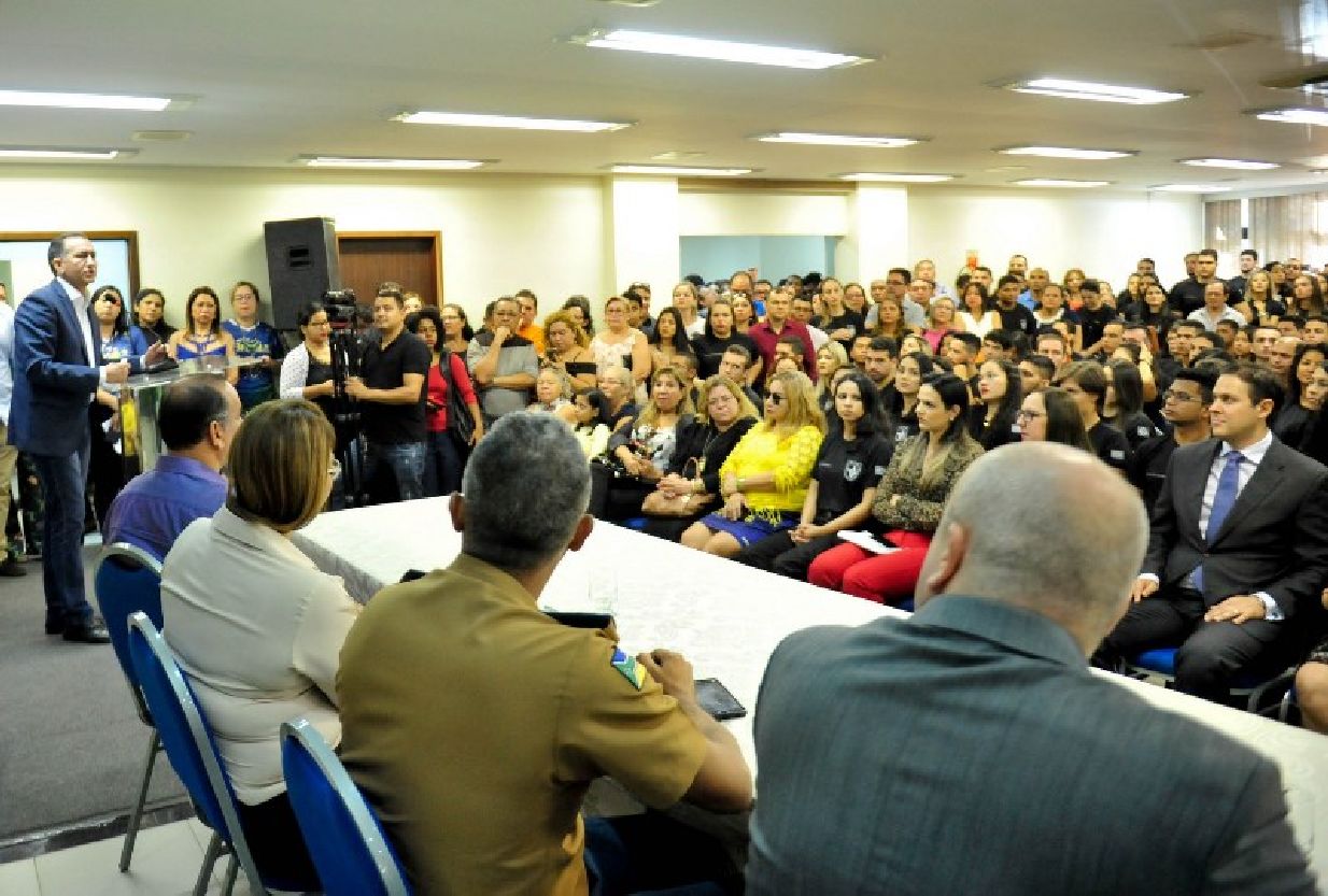 Aula inaugural ocorreu nesta segunda-feira, 2, no Palácio do Setentrião, sede do Executivo amapaense