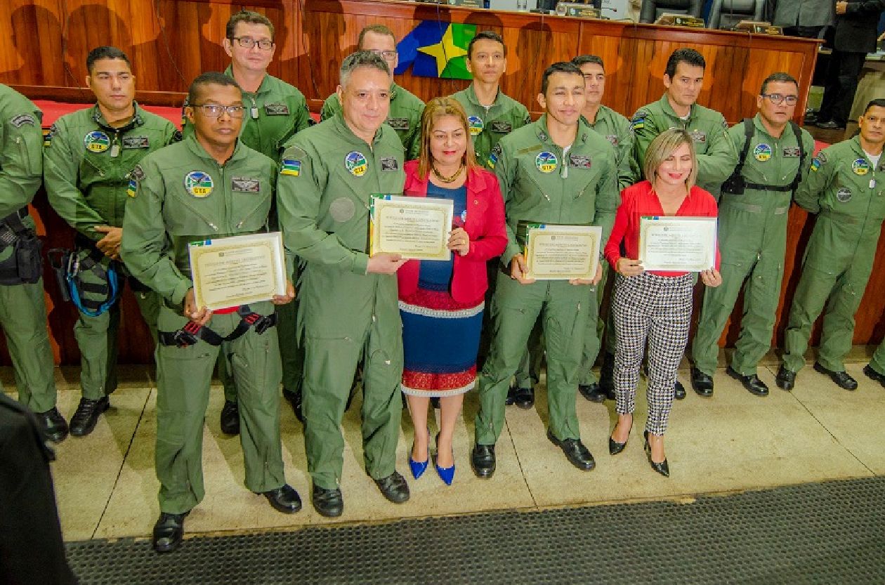 Deputada Aparecida Salomão foi a autora da proposta de homenagem à equipe que atendeu a ocorrência em junho de 2017