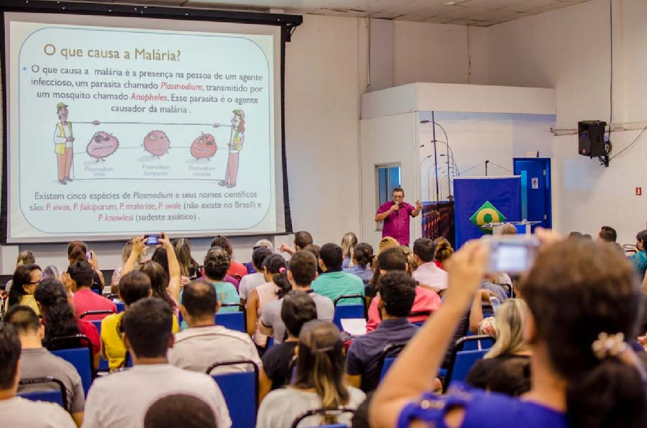 Candidatos ao cargo de agente de endemias passam por um curso básico, ministrado pela Superintendência de Vigilância em Saúde