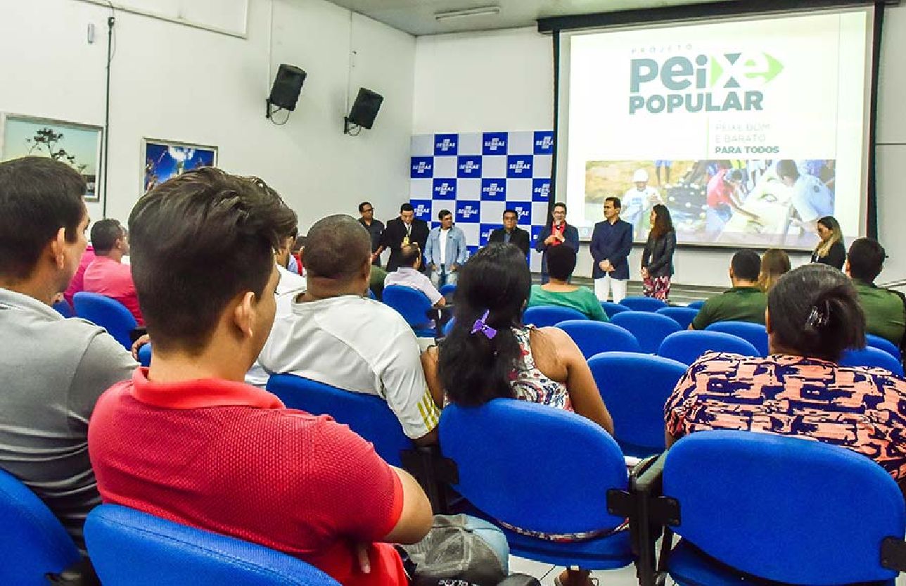 Capacitação, oferecida pelo governo do Estado e Sebrae, reuniu piscicultores e revendedores de pescado