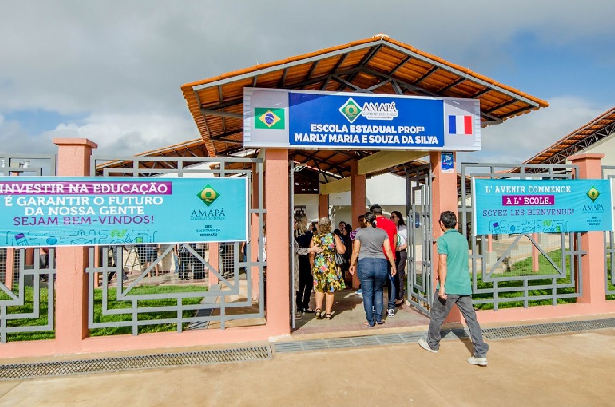 Implantação inédita de classes bilíngues em escola do Macapaba é uma das mais recentes parcerias entre o Amapá e o governo francês