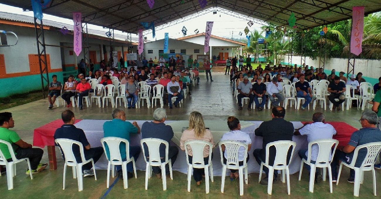 Encontro reuniu um grande público em Pedra Branca do Amapari para discutir a Agroecologia, Produção Orgânica e Sociobiodiversidade no Estado.