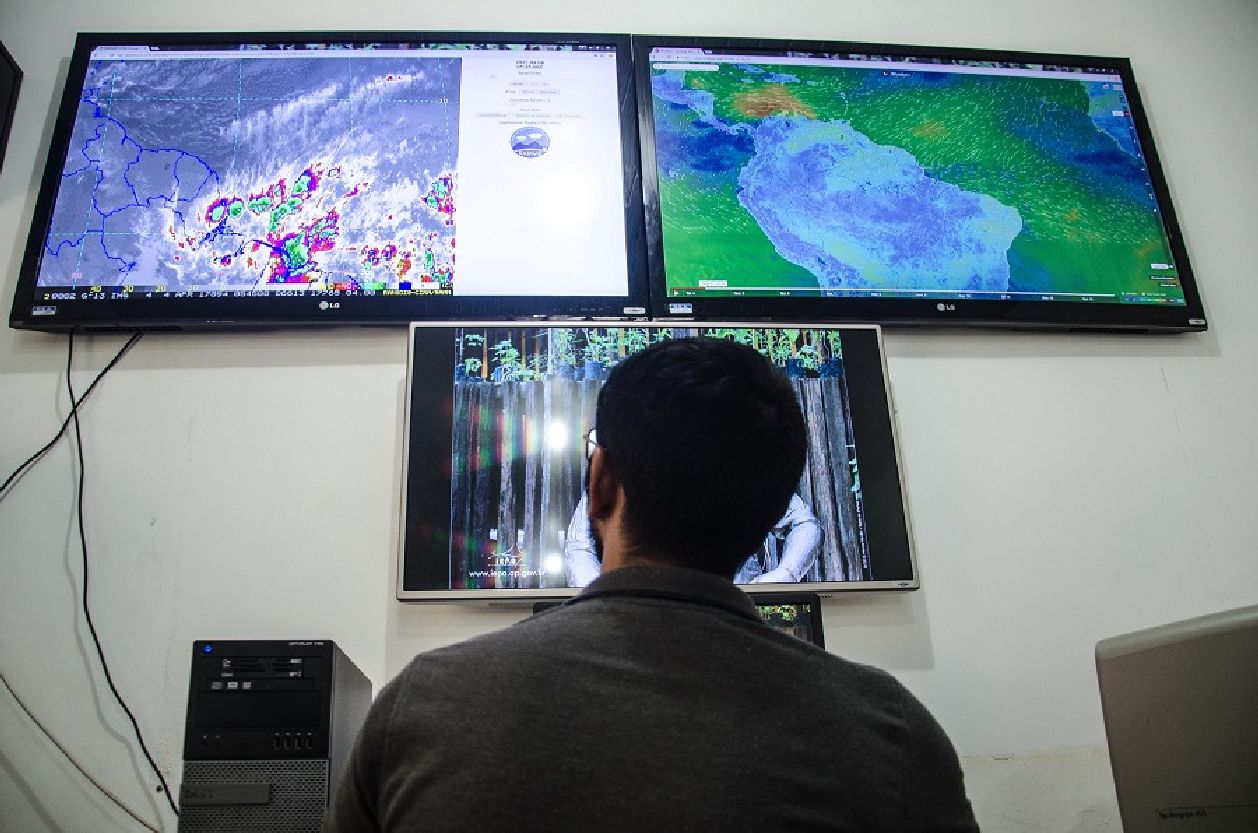 Os dados são do Núcleo de Hidrometeorologia e Energias Renováveis do Instituto de Pesquisas Científicas e Tecnológicas do Amapá.
