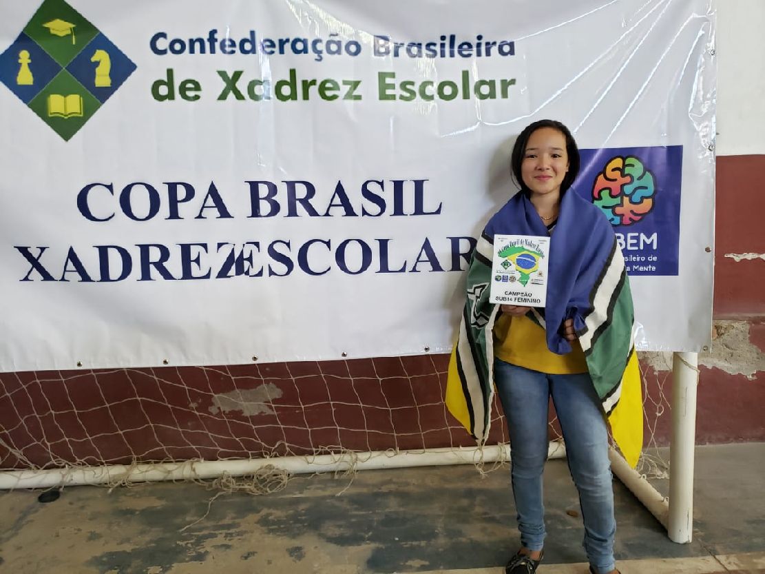É a primeira vez que a estudante participa da competição
