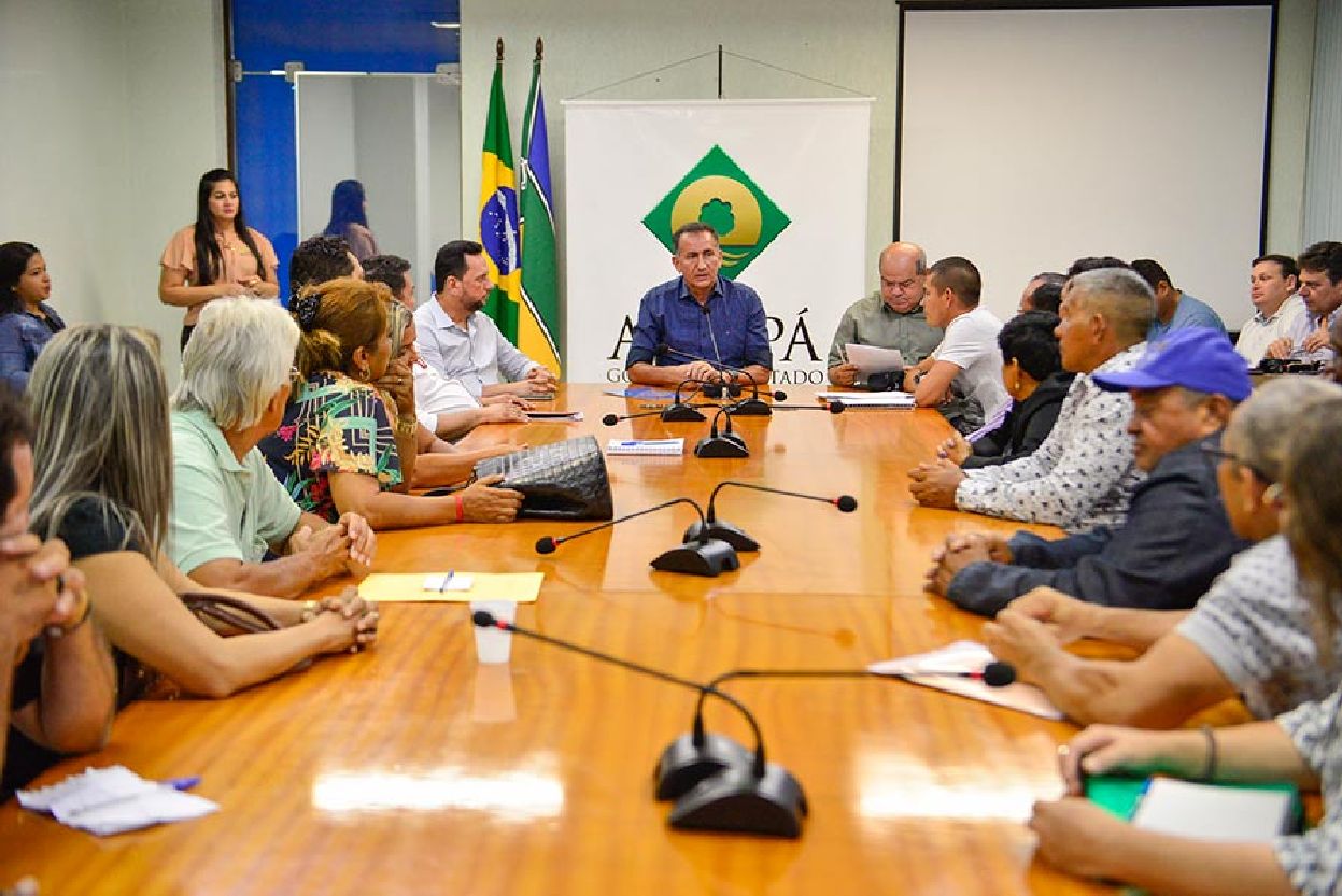 Encontro aconteceu no Palácio do Setentrião, em Macapá