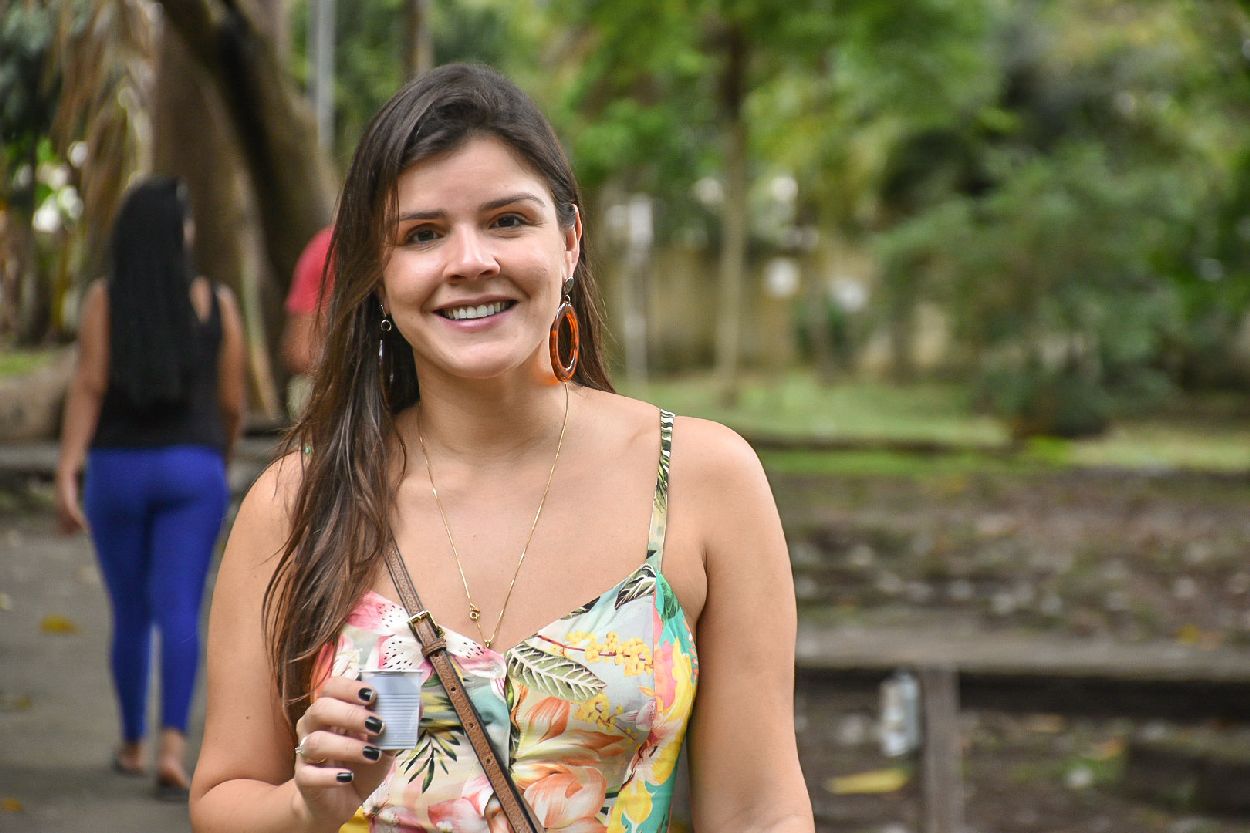 Íris Lima conheceu todas as ambientações da Exposição a Céu Aberto do Museu Sacaca