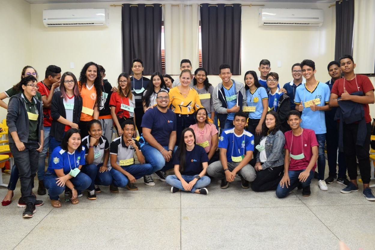 Estudantes das 12 escolas do Novo Saber do Amapá exercitaram o protagonismo juvenil no ICE Café