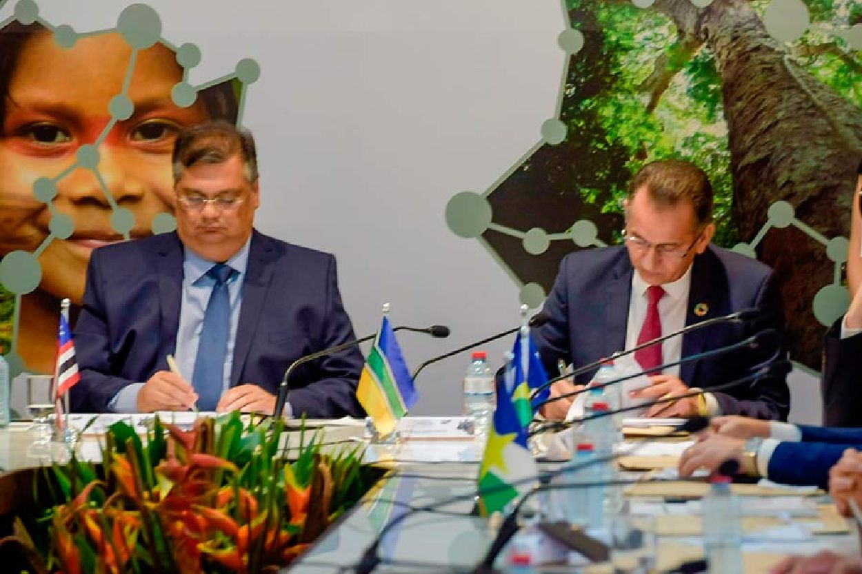 Assinatura pelos governadores da Amazônia aconteceu no 19º Fórum de Governadores da Amazônia Legal