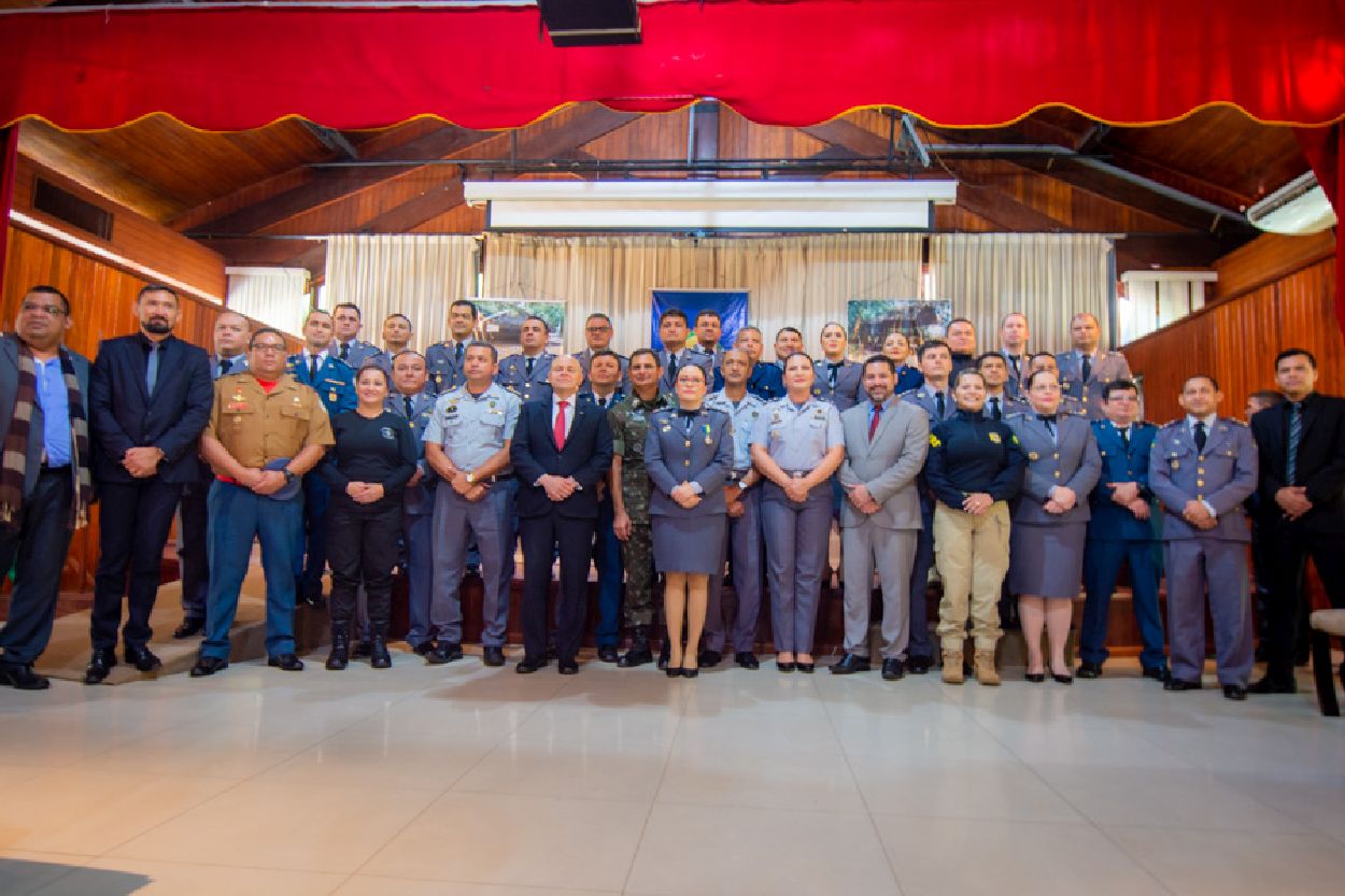 Uma das novidades este ano foi a participação de integrantes de outras forças de segurança como a Guarda Municipal, PRF e Instituto de Administração Penitenciária