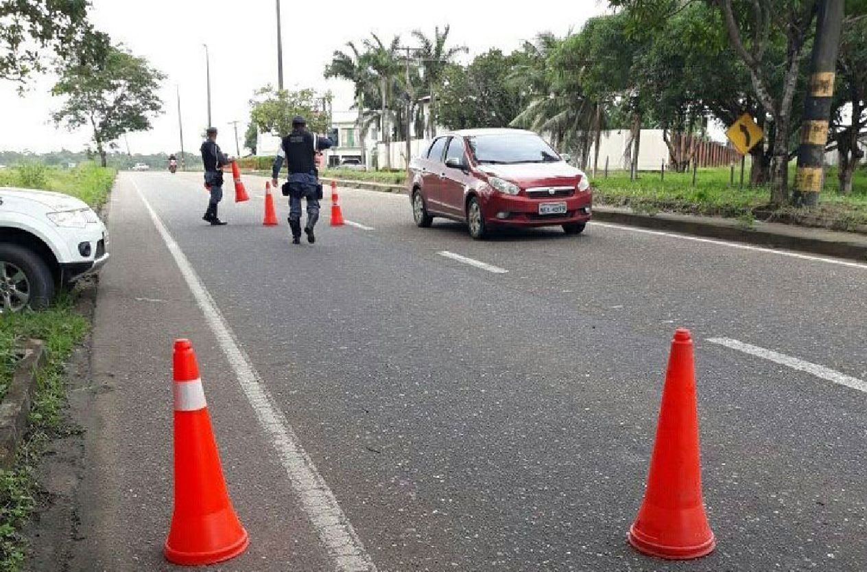 BPRE montou barreiras nas rodovias do Amapá para coibir irregularidades e garantir a segurança da população