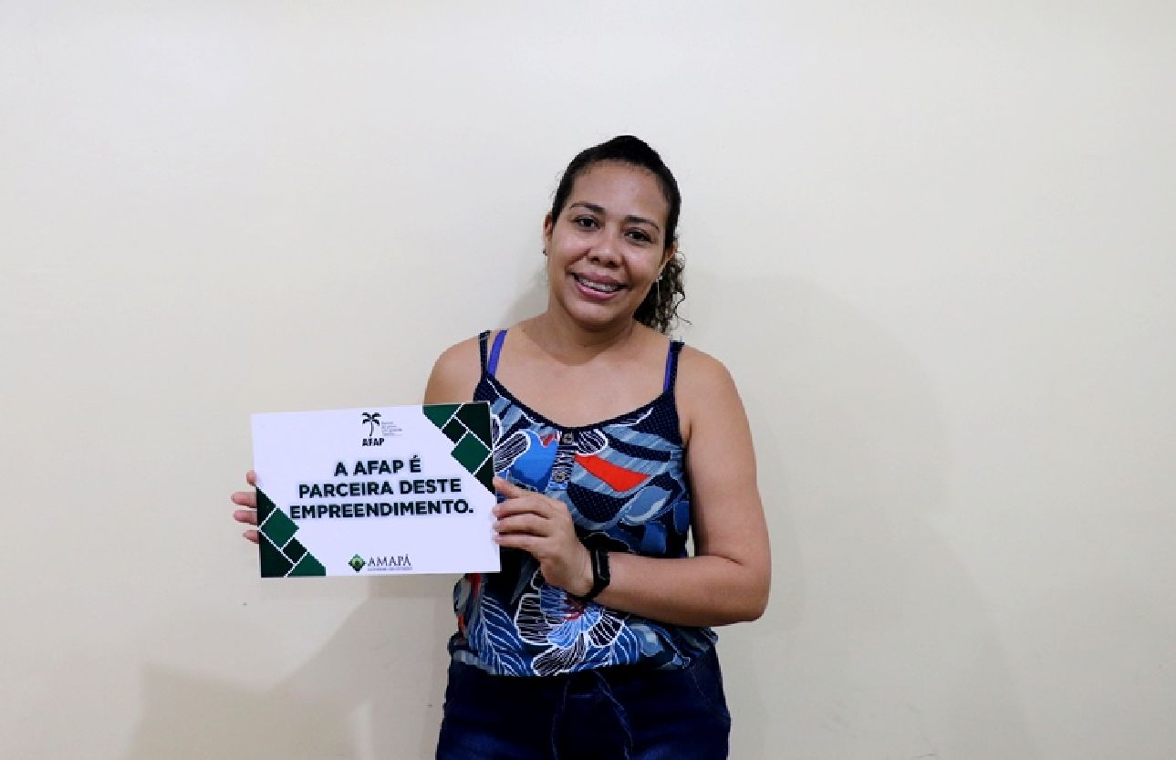 Tathiany Aviz, empreendedora de Oiapoque financiada pela Afap