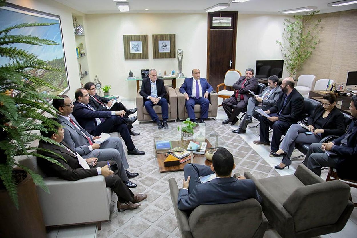 Reunião ocorreu no Palácio do Setentrião e foi presidida pelo vice-governador do Estado, Jaime Nunes