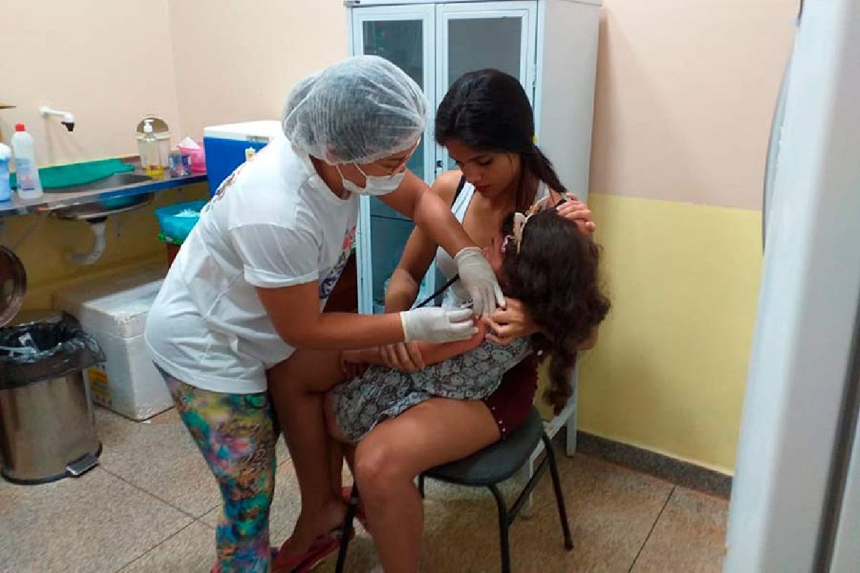 Estado alcançou 81,67% da meta de cobertura vacinal para o público de crianças