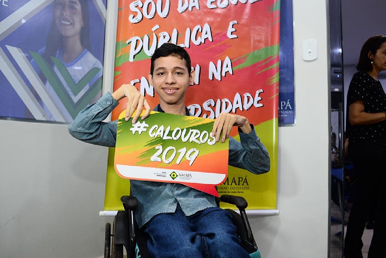 Jadison Costa foi um dos alunos da rede pública estadual aprovados na Universidade Federal do Amapá