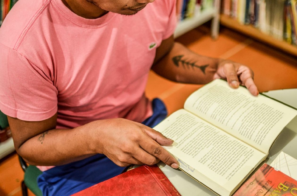 Isaac Ferreira candidatou-se para participar do projeto Remição pela Leitura