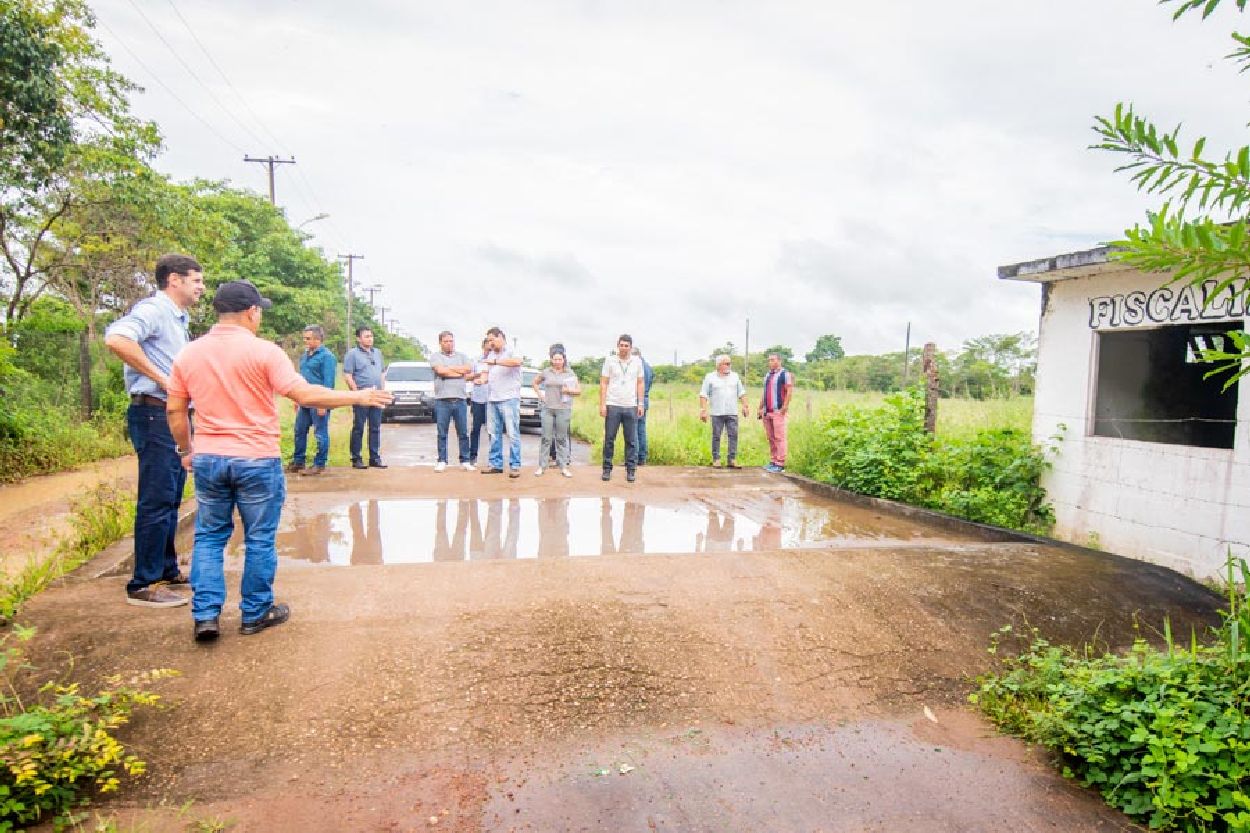 Técnicos da SDR e da Diagro avaliaram a estrutura do parque para definir as ações que serão realizadas nos próximos dias