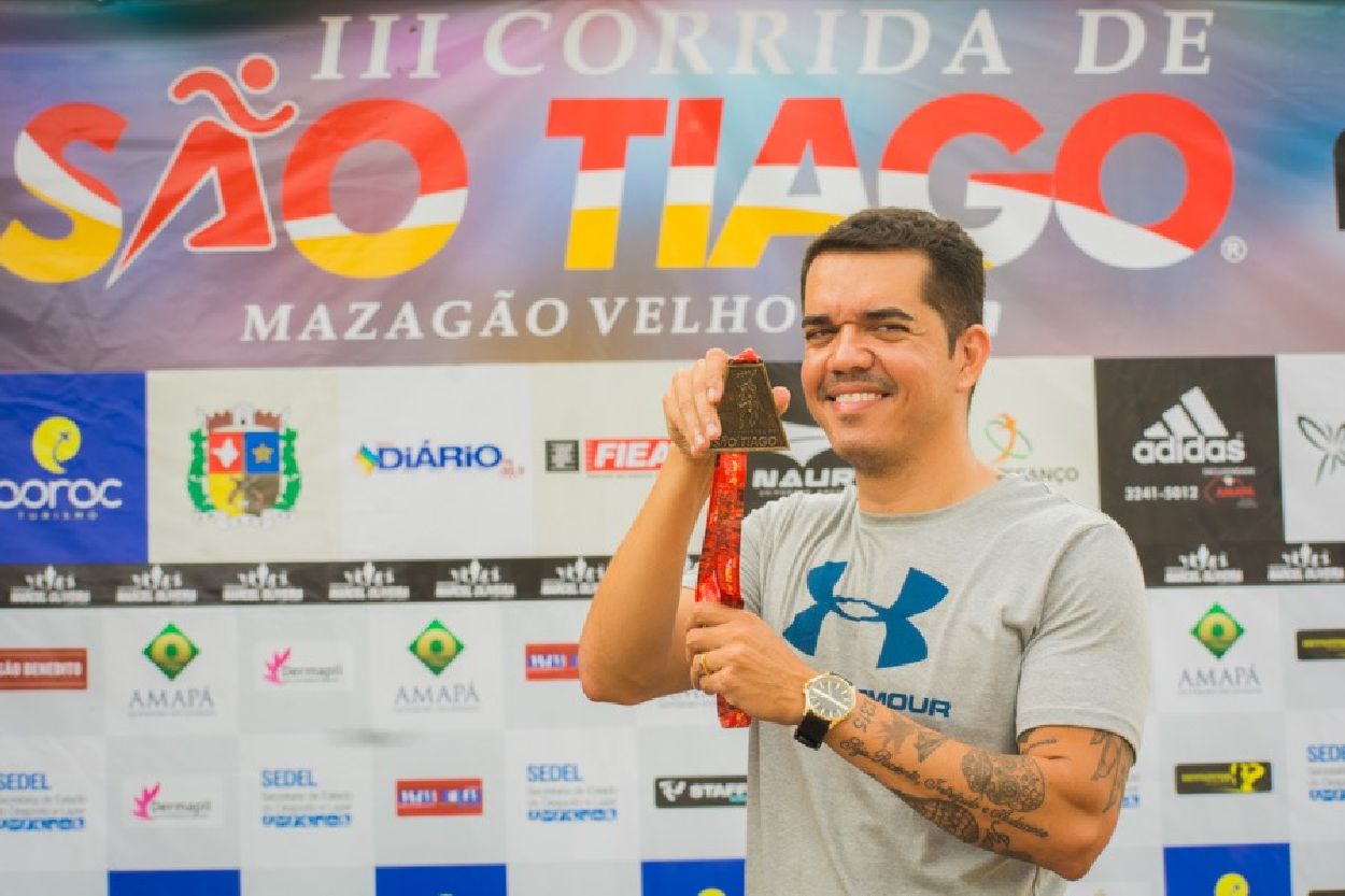 Marcel Oliveira, organizador da corrida, adianta que, em 2020, os alunos das escolas de Mazagão Velho é quem irão desenhar o modelo da medalha
