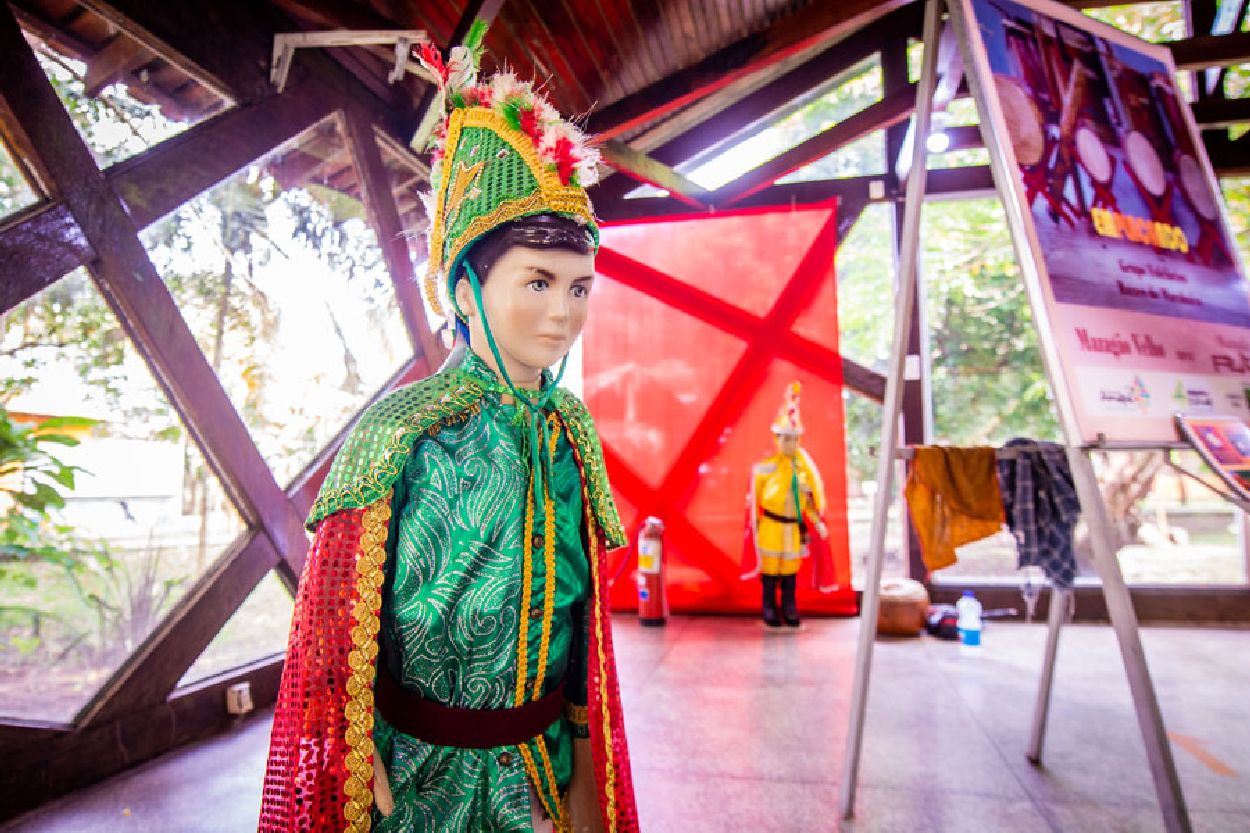 Com base no tema deste ano, foi organizada uma exposição sobre a tradicional Festa de São Tiago, que em 2019, completa 242 anos