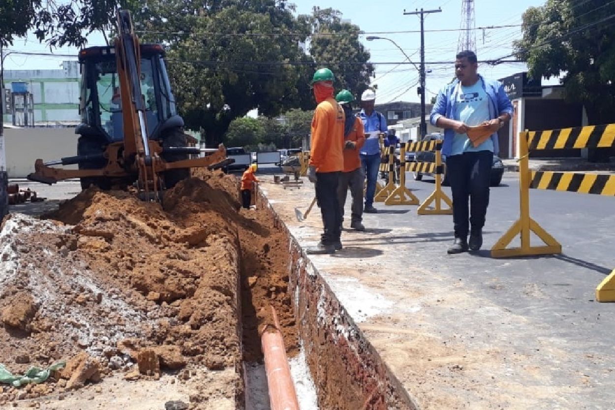 Obras acontecem em vários bairros de Macapá
