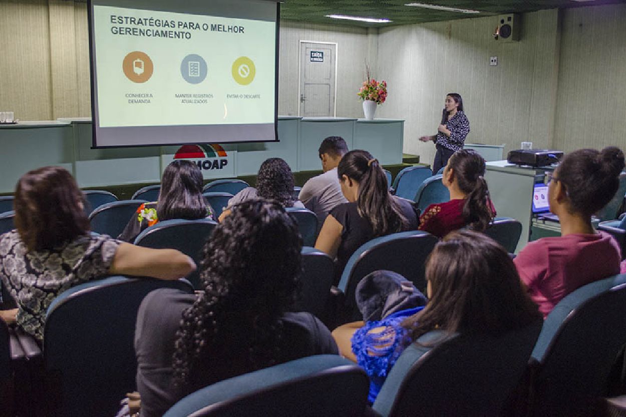 Palestras foram ministradas no auditório do Hemoap, em Macapá