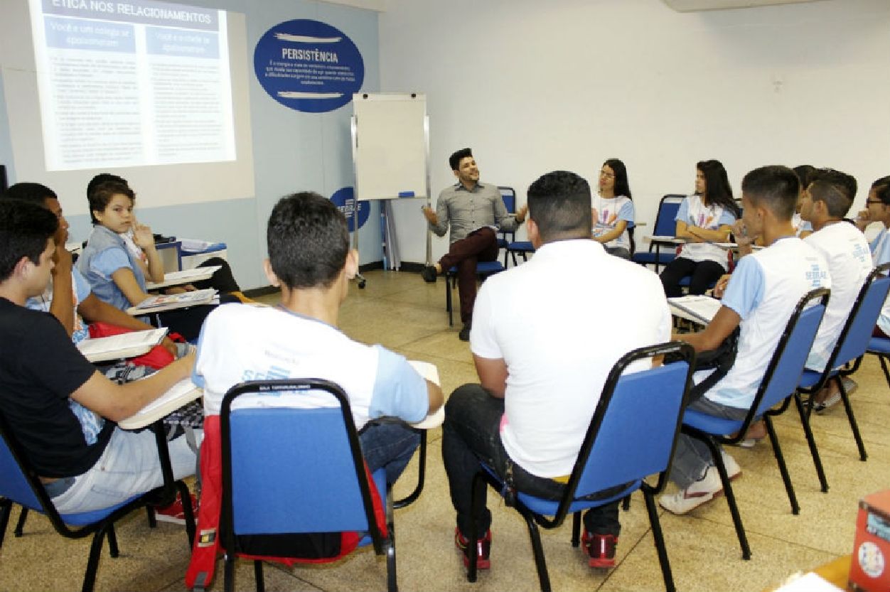 Foram dois meses de aulas teóricas e práticas, para jovens de 16 a 24 anos