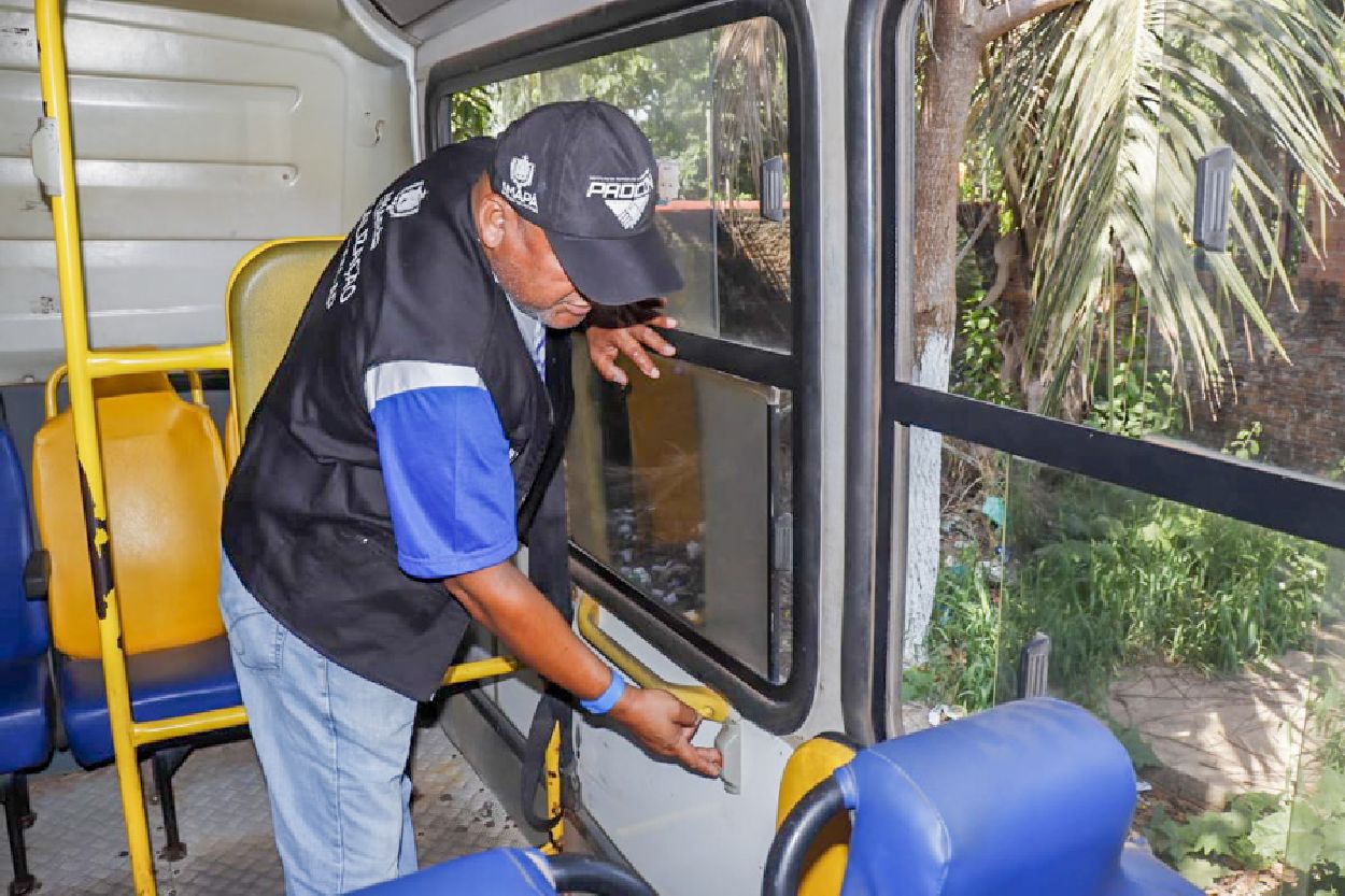 No primeiro dia de fiscalização foram encontradas diversas irregularidades nos veículos de uma empresa localizada na zona norte de Macapá