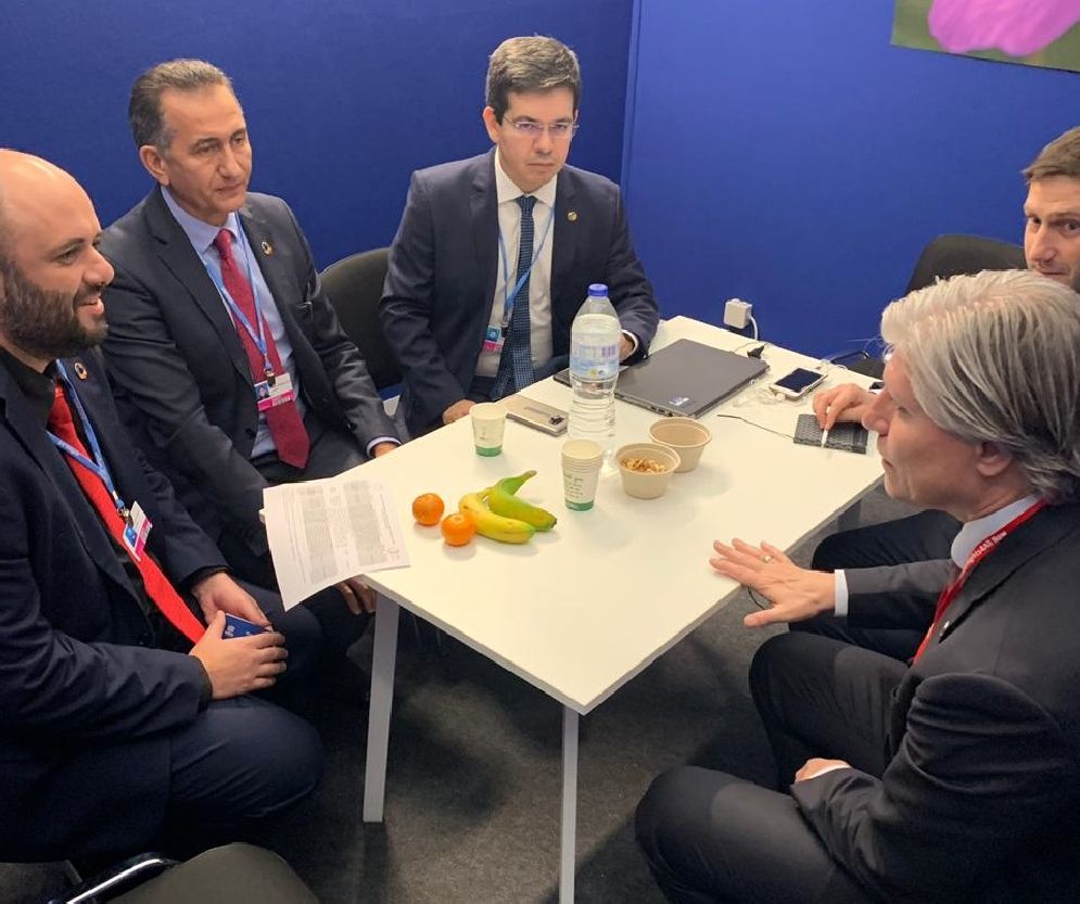 Waldez conversou com representantes da Noruega, Alemanha, França e dos Estados Unidos