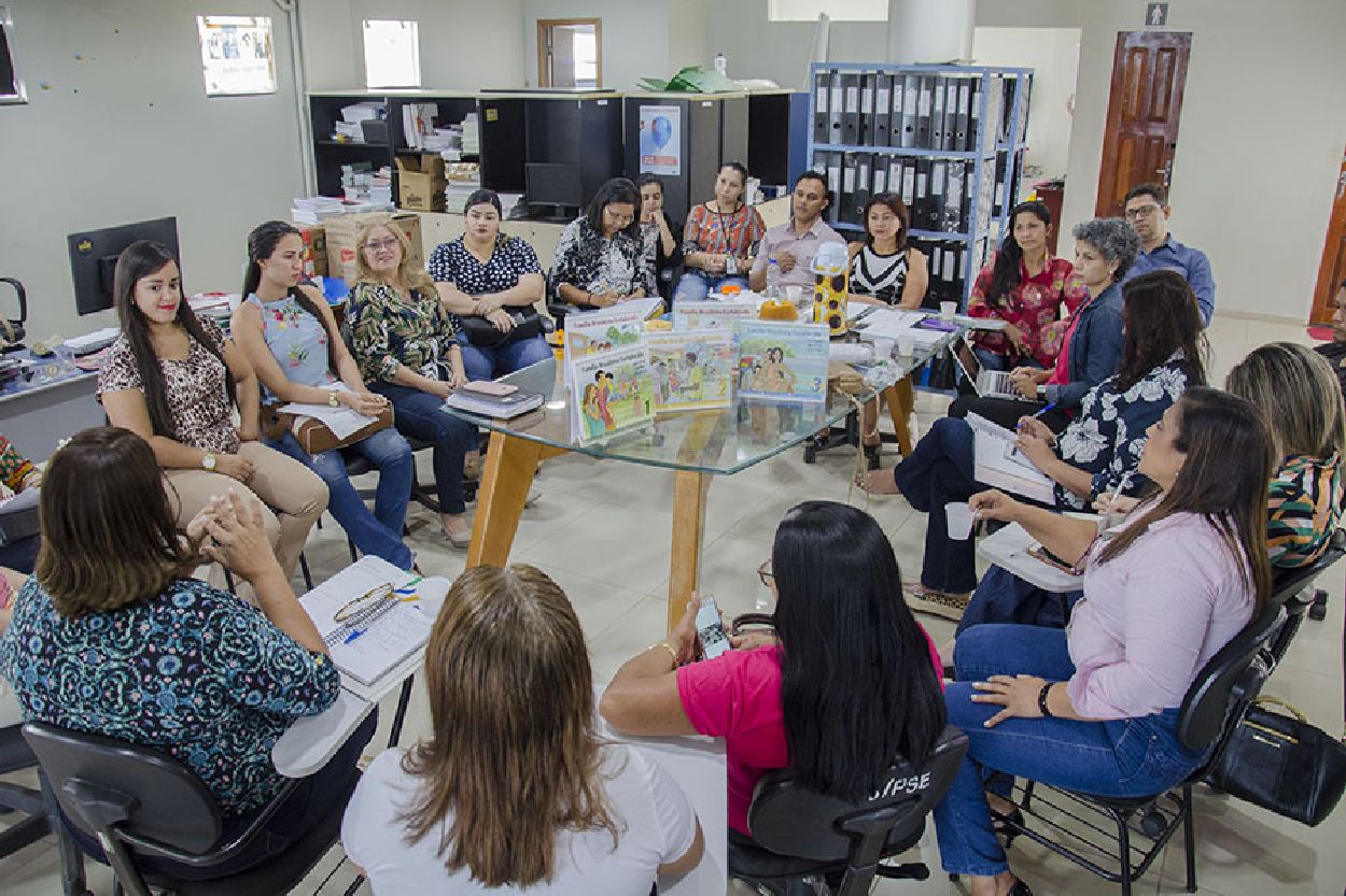 Reunião de planejamento das ações de saúde