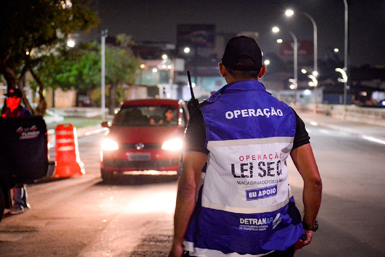 Aumento no número de ações da Operação Lei Seca foi um dos fatores para a redução de motoristas dirigindo sob efeito de álcool