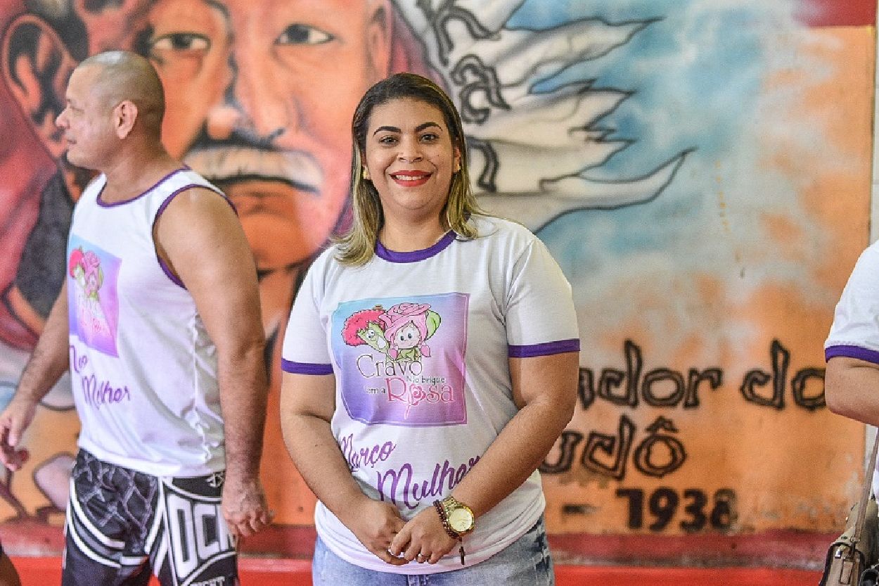 Secretária Wellen Azevedo reforça o papel da SEPM na defesa dos direitos da mulher