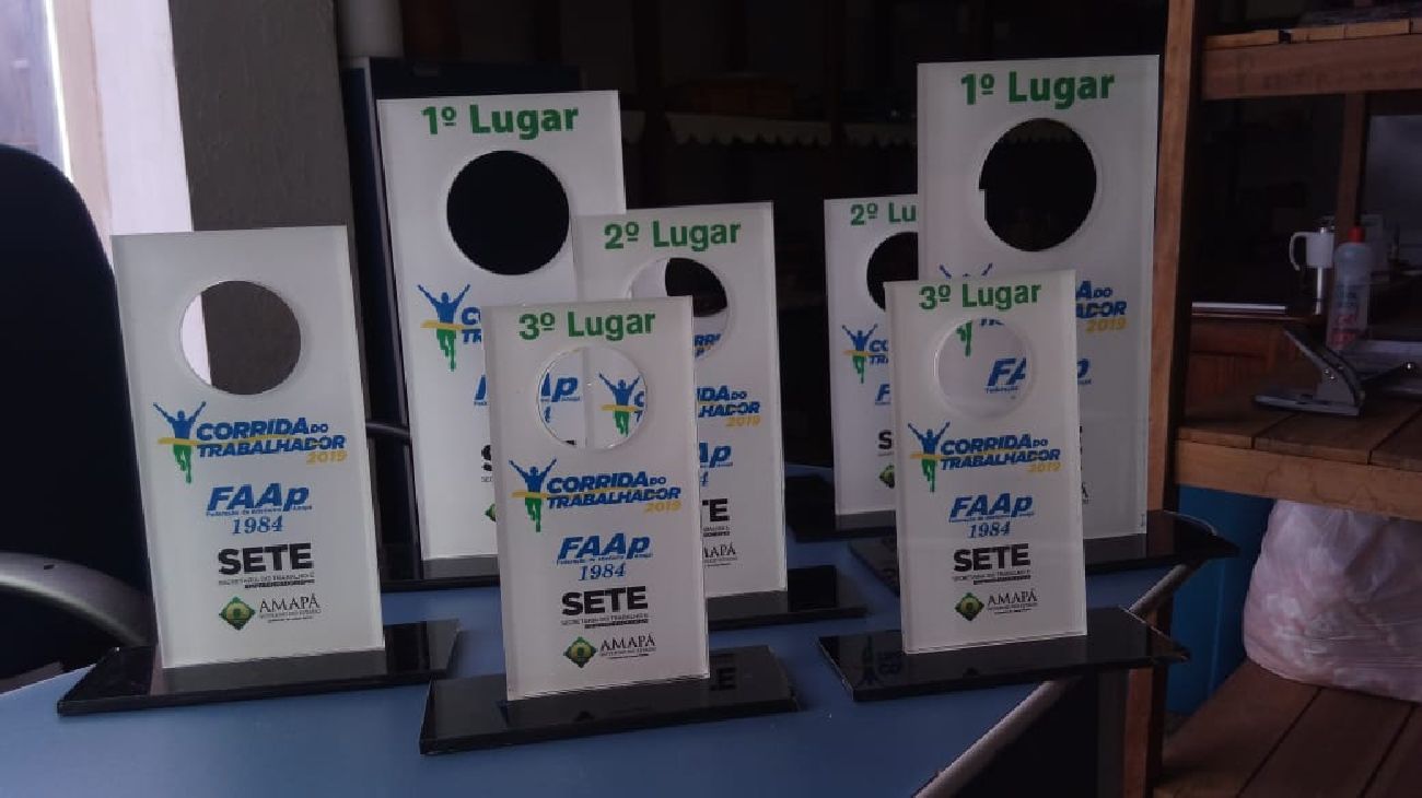 Primeiros colocados na corrida, no masculino e feminino, receberão troféus. Todos os atletas ganharão medalhas pela participação